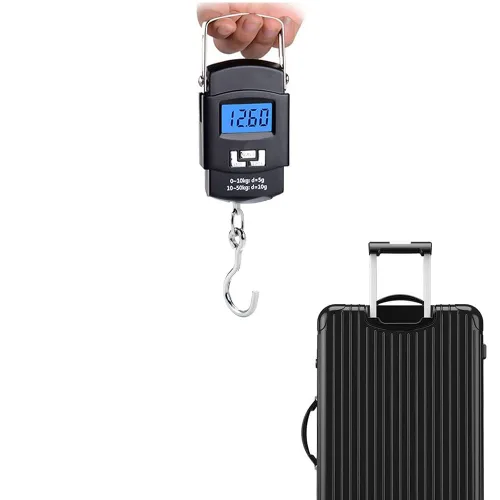 Miniatura 7 de Luggage Scale with Battery Automatic Reading, Many Ways of use, Accurate Numbers, The Perfect Multifunctional Scale, a Good Helper for Your Travel