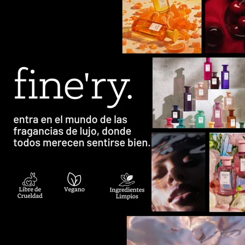 Miniatura 7 de Fine'ry Body Mist Set de regalo Gourmand Fragancia Spray Trio Aromas de cereza, pistacho y vainilla Bruma de perfume para cabello y cuerpo