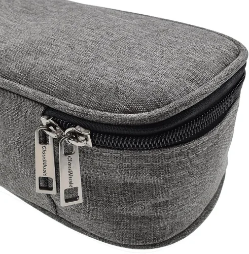 Miniatura 4 de CLOUDMUSIC Funda para ukelele Gig Bag con mochila acolchada para concierto de 23" pulgadas (concierto, gris)