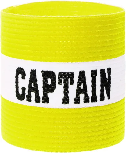 ONLYKXY Captain Armbands - Brazalete ajustable de 3.54 x 11.81 pulgadas para fútbol, baloncesto, voleibol, equipo, competición, entrenador,