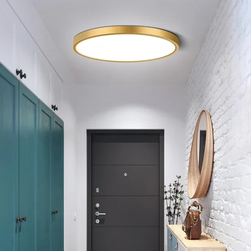 Miniatura 17 de Lámpara de techo LED de montaje empotrado de 12 pulgadas, 24 W (equivalente a 240 W), 3200 lm, luz blanca diurna de 5000 K, IP40, luces de techo