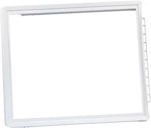 241973101 Marco de estante sin cubierta de cajón para refrigerador de vidrio Delicatessen para Frigidaire, Kenmore, Crosley Refrigerador Reemplaza