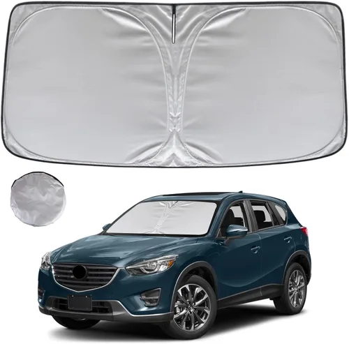 Miniatura 15 de KAYZT Parasol para parabrisas para Honda Civic 2022-2025 11.ª generación, parasol plegable para ventana delantera, accesorios de ajuste personalizado