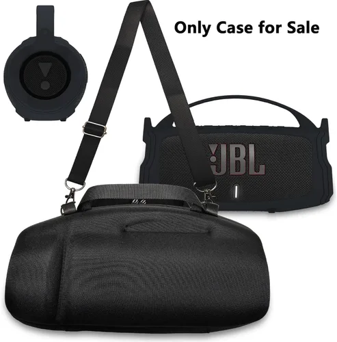 Miniatura 5 de JCHPINE Funda de silicona y funda rígida de viaje para JBL Charge 4 / Charge 5 Accesorios de altavoz Bluetooth portátil