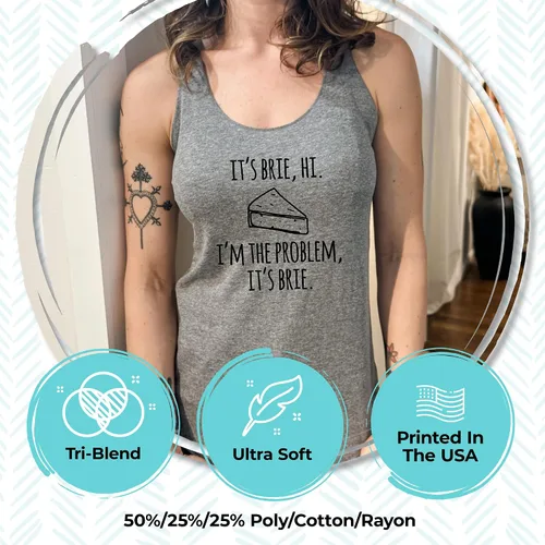 Miniatura 2 de Women's Graphic Racerback Tank Top, Gift for Her, Shirts with Sayings, Yoga Tee, 8