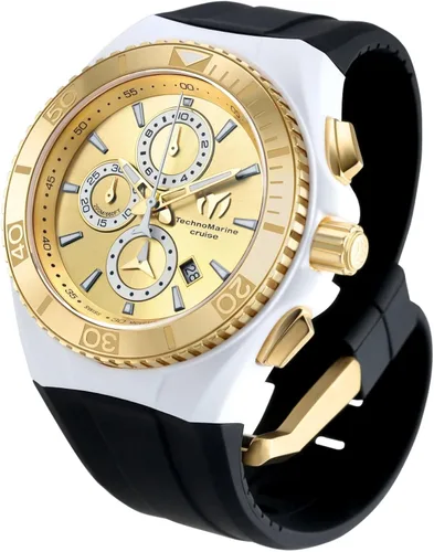 Miniatura 4 de TECHNOMARINE TM-115049 Cruise Star Oro mejorado, Oro, Moderno
