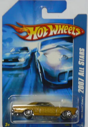 Miniatura 2 de #2007-140 1964 Buick Riviera Gold Coleccionista Car Mattel Hot Wheels
