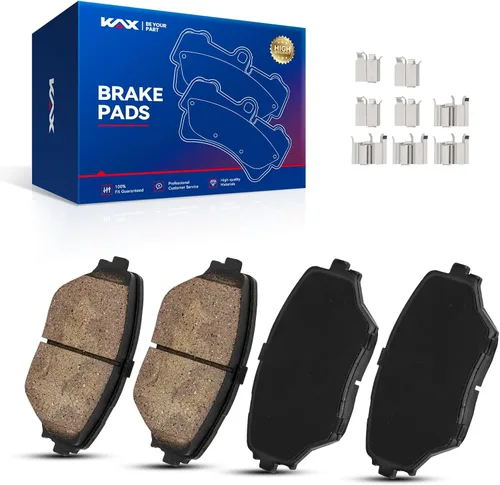 Miniatura 99 de KAX Pastillas de freno D369 Pastillas de freno delanteras de cerámica para C1500 1988-1999, K1500 1988-1999, Ram 1500 1994-1999, K2500 1988-2000