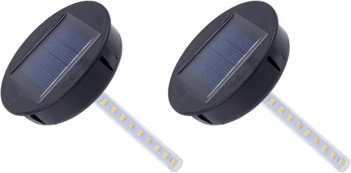 Miniatura 6 de Linterna solar impermeable de repuesto de luces superiores – Decoración de jardín, iluminación al aire libre, iluminación decorativa de patio, parte