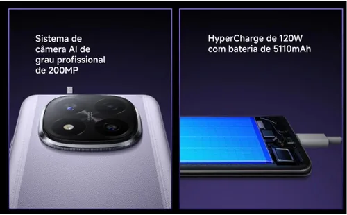 Miniatura 2 de Xiaomi Redmi Note 14 Pro+ Plus 5G + 4G LTE (para Tmobile Mint Tello & Global) (512 GB + 12 GB) NFC 6.67" 120Hz cámara Pro AI de 200 MP