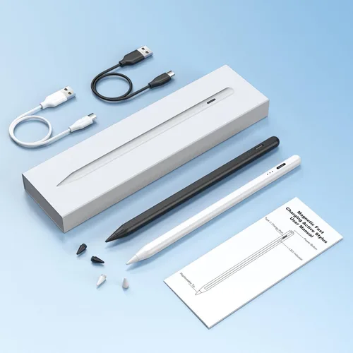 Miniatura 7 de Lápiz Stylus para iPad con Rechazo de Palma y Sensor de Inclinación, 13 Minutos de Carga Completa, MEKO Active Apple Pencil Compatible con iPad
