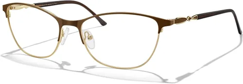 Miniatura 10 de Gafas de lectura de ojo de gato para mujer, estilo retro, para lecturas en computadora, con bisagras de resorte. Oro&negro-51