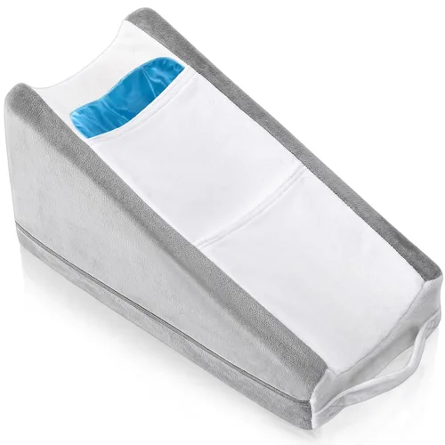 Miniatura 14 de Almohada de elevación de brazo Buryeah con 2 bolsillos, almohada de apoyo ergonómico suave para codo, cuña de descanso de brazo, regalos para brazo