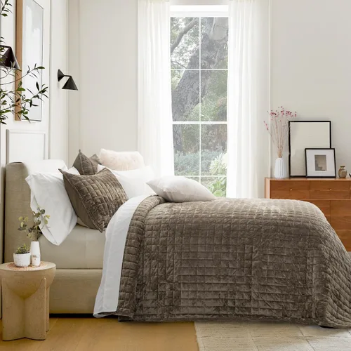 RECYCO Juego de edredón de terciopelo de lujo tamaño individual/individual XL, juegos de cama, juego de cubrecama de terciopelo ultra suave, colcha