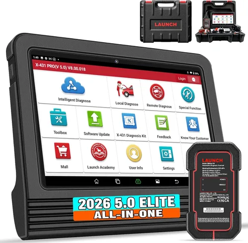 Launch X431 V X431 5ª generación (X431 Pro Sistema) tablet escáner de diagnóstico Android OS de 8 pulgadas con WiFi y Bluetooth.