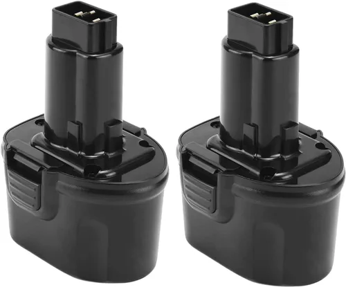 Paquete de 2 baterías de repuesto de 4000 mAh para Dewalt 7.2V DW9057 DE9057 DE9085 DW920 DW920K DW920K2 DW920K-2 DW925K DW925K2 DW925K-2 DW968K