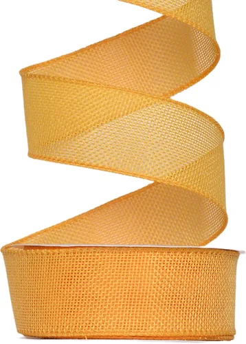 Miniatura 12 de Ribest Cinta de arpillera con alambre verde musgo, 1 1/2 pulgadas 10 yardas, cinta de yute para decoración de lazos, manualidades, envoltura