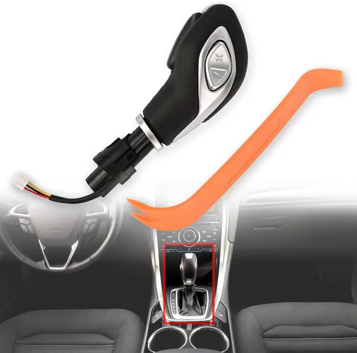 Miniatura 7 de Pomo de palanca de cambios automática con botón DG9Z-7213-EA para Ford Fusion 2013-2016 / Escape 2013-2016 / Transit 2015-2019 / Transit Connect