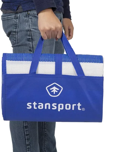 Miniatura 10 de Stansport Alfombra de paja Tatami 60 pulgadas de largo x 78 pulgadas de ancho Azul
