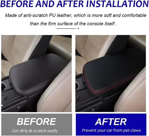 Miniatura 3 de DEYTOP Funda para Consola Central de Lexus NX NX200t/ NX300NX300h 2015-2021 Accesorios Funda para Brazo de Coche Lexus NX NX300h/NX300/NX200t 2021