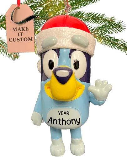 Miniatura 11 de Adorno de Bingo Personalizado 2025 Adornos de Navidad Personalizados para Niños de 24h para Árbol Bingo de Regalo Personalizado Envuelto