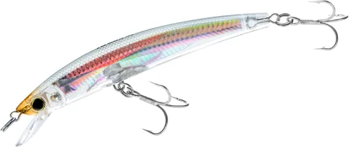 Yo-Zuri Crystal 3D (F) 3.543 in 3-1/2" Minnow, Real Mullet pececillo de vidrio auténtico
