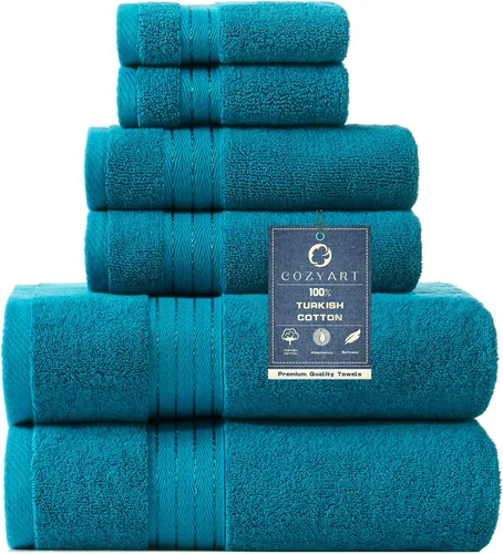 Miniatura 57 de COZYART - Juego de 3 toallas de baño de algodón, color naranja quemado, grandes y gruesas, 19.17 oz/yd², incluye 1 toalla de baño, 1 toalla de mano