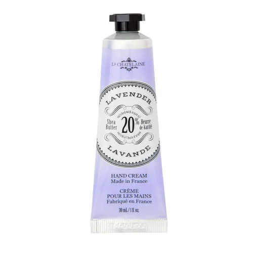 Miniatura 9 de La Chatelaine Crema de manos con manteca de karité al 20% tamaño de viaje, aceite de argán orgánico, hidratante, nutritiva, reparadora, loción