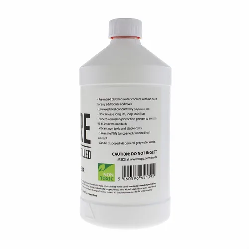 Miniatura 2 de XSPC Pure Premix - Refrigerante destilado para PC, 1 litro, transparente
