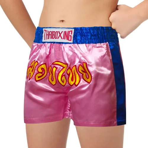 Miniatura 4 de SIAMKICK Pantalones cortos Muay Thai para niños (4 años - 12 años) boxeo Kickboxing MMA entrenamiento para niños y niñas