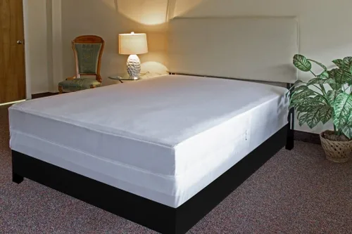 Miniatura 5 de L' Cozee - Protector de colchón impermeable a prueba de insectos con cremallera, protector de colchón – Protección completa contra insectos – Bed