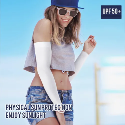 Miniatura 3 de GOUNOD Mangas de compresión de enfriamiento de protección solar para hombres - Jardinería al aire libre Deportes Entrenamientos mangas de brazo de 1