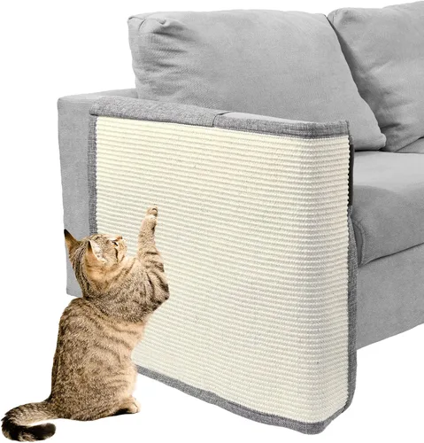 Miniatura 23 de Protector de Sofá contra Arañazos de Gato, 27.6" L*19.6" A Almohadilla Protectora de Muebles contra Arañazos de Gato Protector de Brazo de Sofá