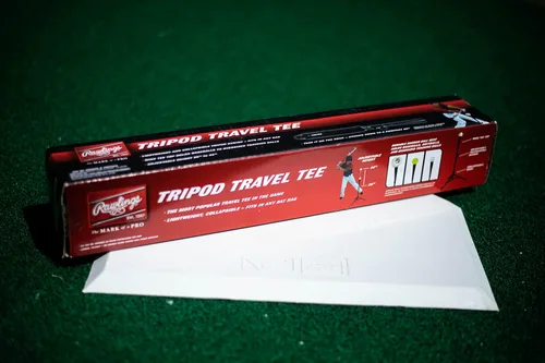 Miniatura 3 de Rawlings Camiseta de bateo TRIPOD TRAVEL Plegable Altura ajustable de 28 a 44 pulgadas
