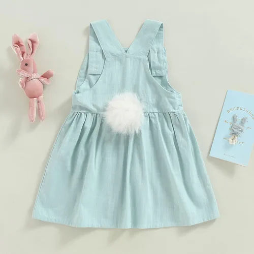 Miniatura 4 de oneflow Traje de Pascua para bebé y niña pequeña, vestido de tul, sin mangas, con lentejuelas, tutú para niñas pequeñas