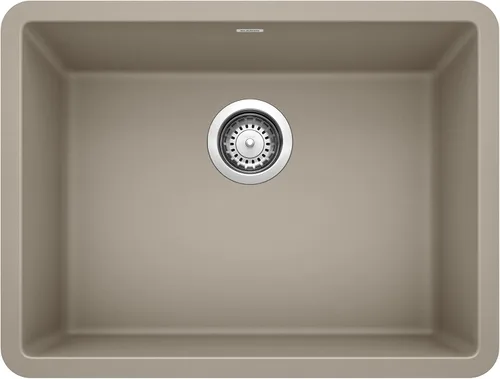 Miniatura 7 de BLANCO 522258 Precis - Fregadero de 24 pulgadas, color antracita, 23.44 pulgadas de largo x 17.75 pulgadas de ancho para gabinete de 27 pulgadas