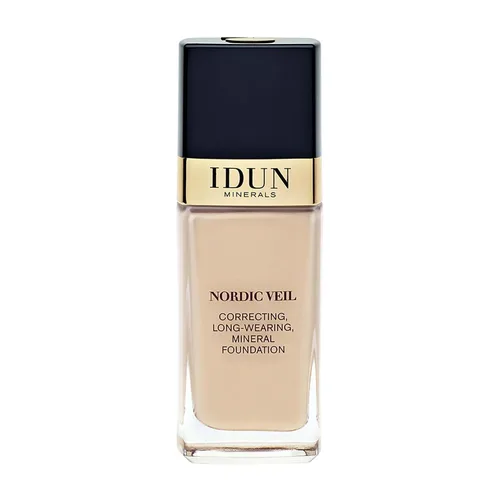 Miniatura 8 de IDUN Minerals Liquid Nordic Veil Foundation – Cobertura completa y sin poros, larga duración, acabado mate suave, purificada y segura para pieles