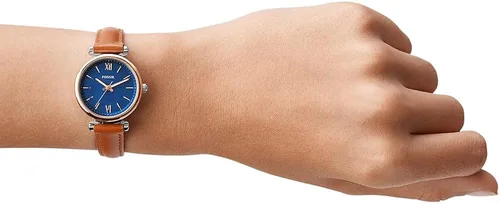 Miniatura 2 de Fossil Carlie Mini esfera azul cuarzo Es4701 reloj de mujer