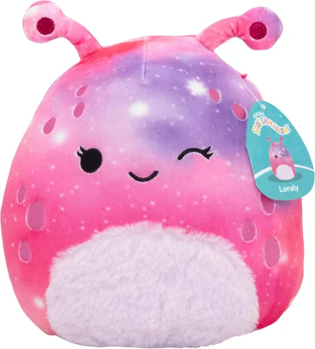 Squishmallows Original de 10 pulgadas Loraly The Rainbow Alien – Peluche oficial de Jazwares – Animal de peluche suave y esponjoso coleccionable –