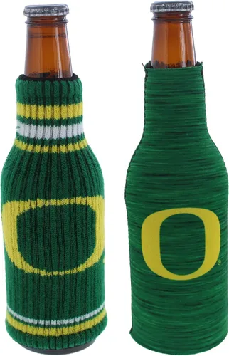 Miniatura 51 de College Team Color Logo Can & Bottle Holder Insulator Beverage Cooler Set