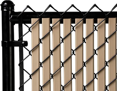 ¡Fabricado con orgullo en los Estados Unidos! - Listón de Privacidad Slat Depot de Tubo de Doble Pared con Bloqueo Inferior para Cerca de Eslabones