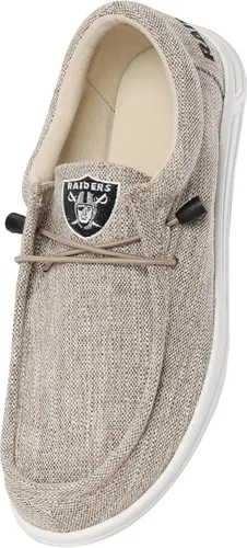 Miniatura 139 de FOCO Men's NFL Team Logo Lightweight Loafers Lace Up Cotton Knit Shoes