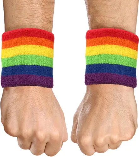 Miniatura 9 de Diademas Deportivas de Absorción de Sudor - Bandas para Muñecas, Absorción de Sudor para Hombres y Mujeres