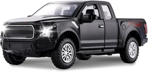 SASBSC Camioneta de juguete F150 para niños de 3-8 años, camiones de juguete para niños de 4-7 años, modelo de camión de metal fundido a presión con