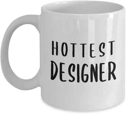 Regalos de agradecimiento para la taza de café de diseño más caliente, taza de té, desarrollador gráfico UX, artista, diseño de interiores, moda,