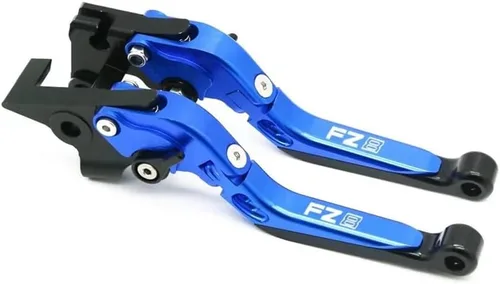 Miniatura 27 de Palanca de freno de motocicleta para FZ8 FZ-8 2011 2012 2013 2014 2015 2016-2020 motocicleta ajustable plegable extensible freno embrague palancas