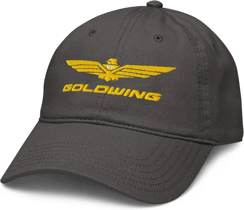 Miniatura 17 de Honda Gorro de béisbol ajustable con logotipo de Goldwing, Azul marino