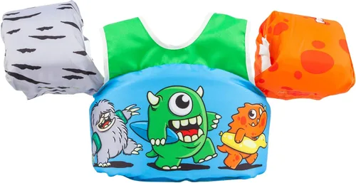Miniatura 16 de Body Glove Paddle Pals - Chaleco salvavidas para niños aprobado por la Guardia Costera para aprender a nadar PFD Tanque de peces