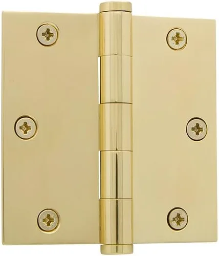 Miniatura 40 de Grandeur Hardware 824304 Bisagra residencial con punta de bellota de 3.5 pulgadas con esquinas de radio de 5/8 pulgadas en peltre antiguo