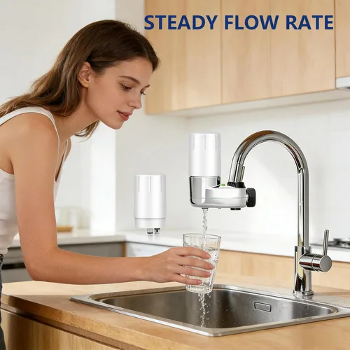 Miniatura 5 de Cartuchos de filtro de grifo, repuesto para filtro de grifo Brita® 36311 Sistema de filtración de agua del grifo compatible con filtros de repuesto